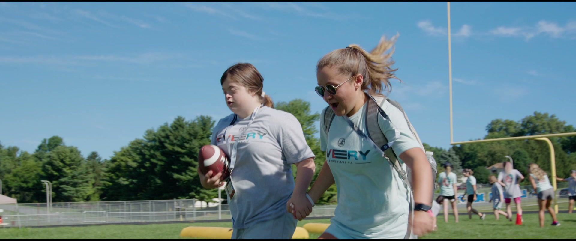 Kristen at FCA's all-ability camp